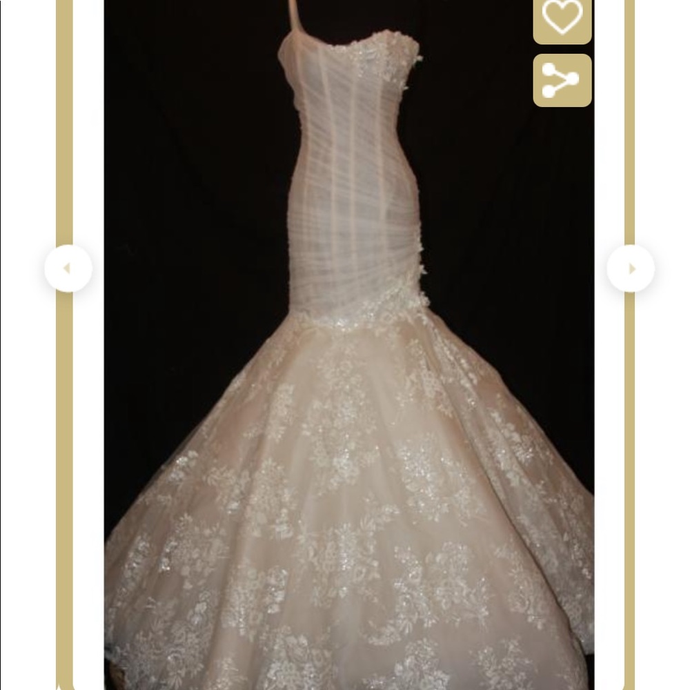 Ines Di Santo "Vichy" wedding dress - Picture 6 of 11